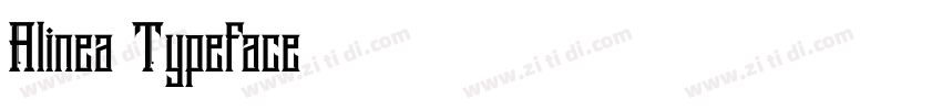 Alinea Typeface字体转换